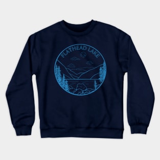 Flathead Lake Crewneck Sweatshirt